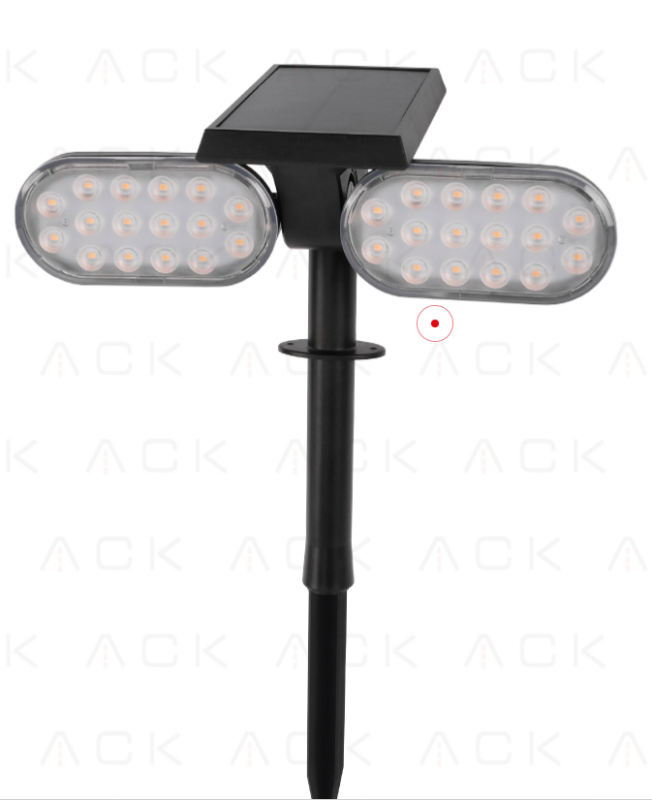 Ack Hareketli Solar 10W 3000K IP65 Led Bahçe Armatürü - AG60-02801 - 1