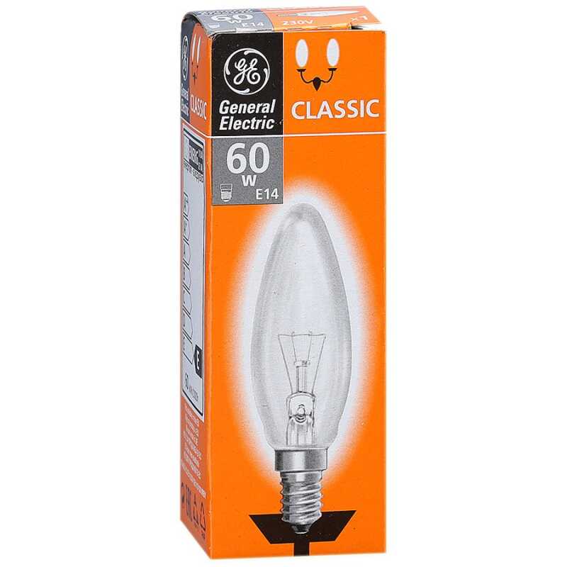 General Classıc 60W E14 Sarı Işık Mum Ampul - 90480 - 2