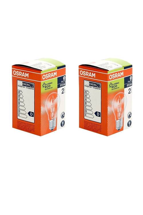 Osram Halolux Eco Enerji Tasarruflu Klasik A 57w E27 Halojen Lamba 2'li - 1