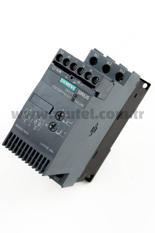 Siemens 18,5kW Sirius Yumuşak Yol Verici (Soft Starter) 3RW3028-1BB14 - 1