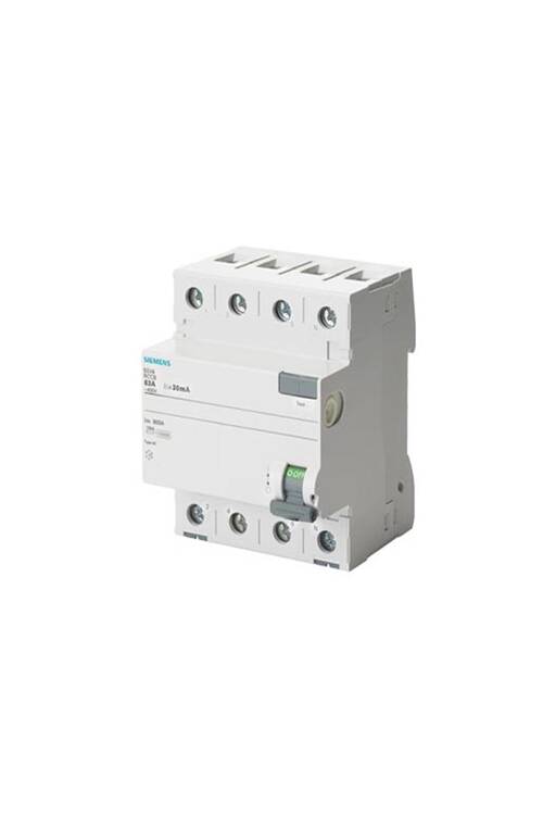 Siemens 25A 300mA 230V 3Faz Kaçak Akım Rölesi 5SV3642-6 - 1