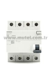 Siemens 3x63a 30MA Kaçak Akım Koruma Rölesi A Tip 5SV5346-6 - 2